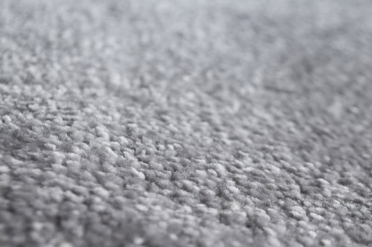 Ariel - White Silver - Action Backed - Carpet Sample FC514
